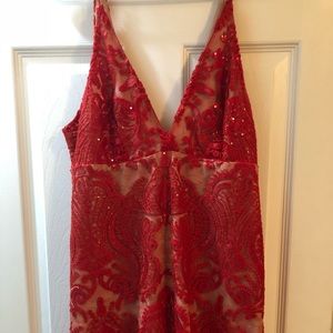 Free People Night Shimmers Mini Dress